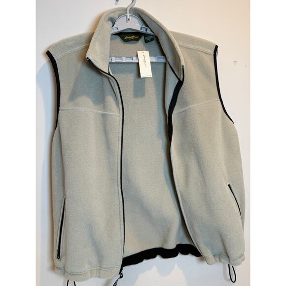 Eddie Bauer Men’s Polartec Classic 200 Fleece Vest – Size Large – Khaki NWT - Picture 5 of 5